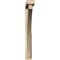 Ekena Millwork Thorton Block Rough Sawn Bracket w/ Offset Brace, Douglas Fir, 4"W x 34"D x 34"H BKT0402X34X34THR05RDF - alternate 2